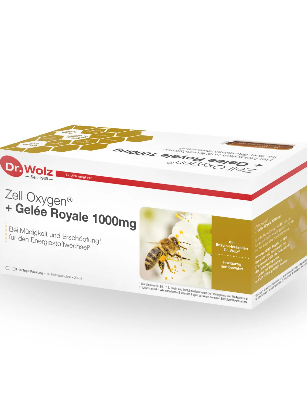 Zell Oxygen® + Gelée Royale 1000 mg, prehransko dopolnilo