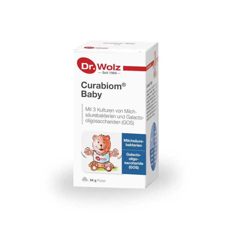 Curabiom® Baby Dr. Wolz, prehransko dopolnilo – prašek (54 g)