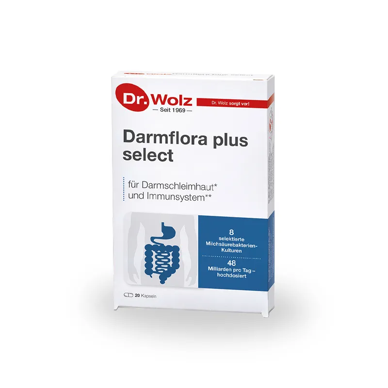 Darmflora plus select Dr. Wolz, prehransko dopolnilo