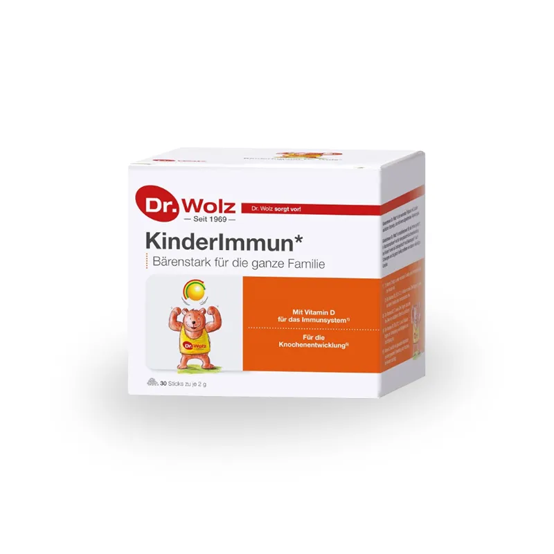 KinderImmun* Dr. Wolz, prehransko dopolnilo – 30 vrečic po 2 g