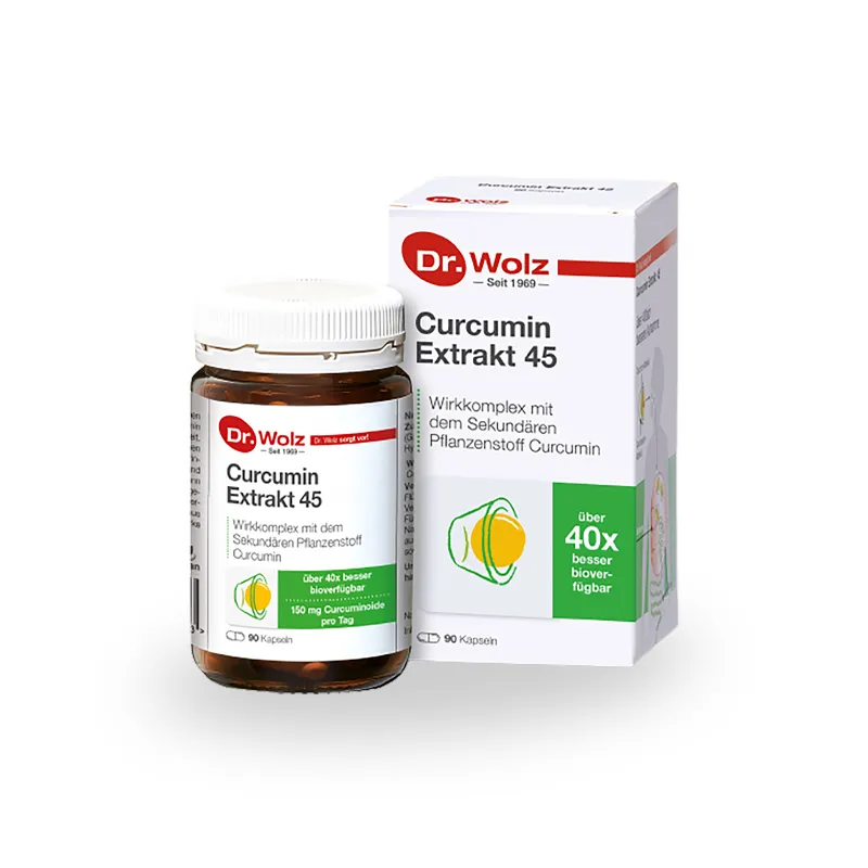 Curcumin Extrakt 45, prehransko dopolnilo