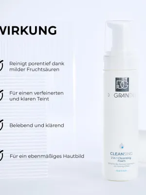2 in 1 Cleansing Foam