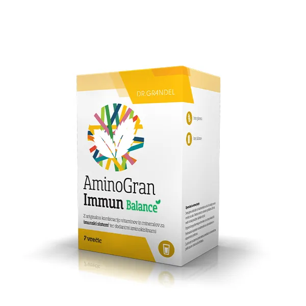 Product Aminogran Immun Balance, prehransko dopolnilo (7 vrečk) Image