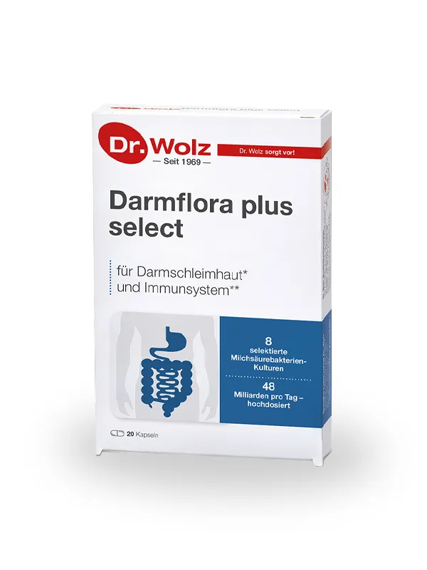 Product Darmflora plus select Dr. Wolz, prehransko dopolnilo Image