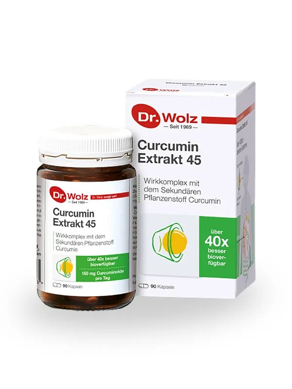 Product Curcumin Extrakt 45, prehransko dopolnilo Image